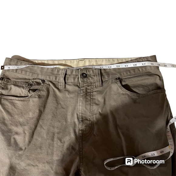 PrAna ~ Brown Men’s Slim Fit Organic Cotton Blend Pants - Picture 4 of 9